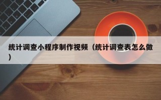 拉萨统计调查小程序制作视频（统计调查表怎么做）